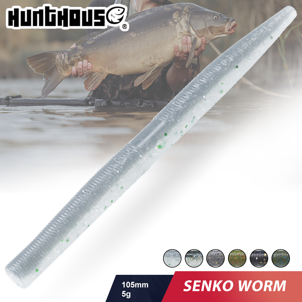 Fishing Lure Soft Plastic - Мягкая рыболовная приманка Hunthouse Senko Worm