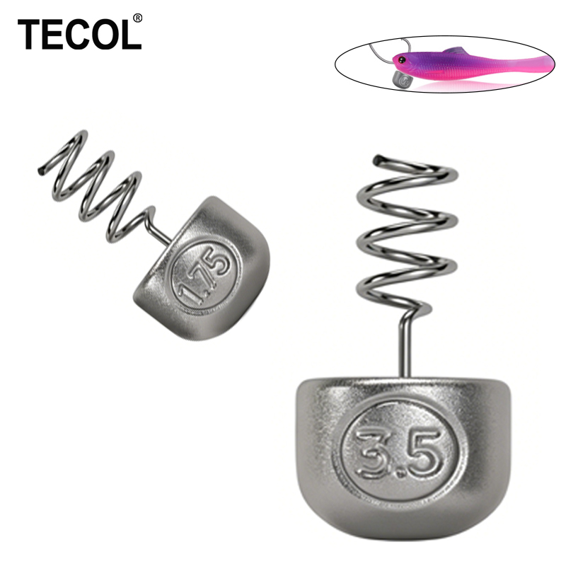 Fishing Lure Accessories - Грузило-фиксатор TECOL 1G 1.75G 2.7G 3.5G