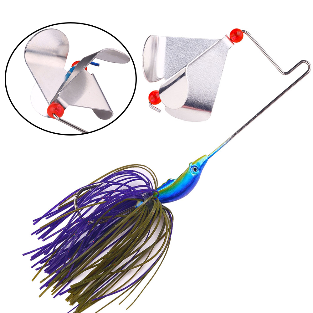 Fishing Lure Blade Bait - Воблер-баззбейт 22 г с пропеллером и