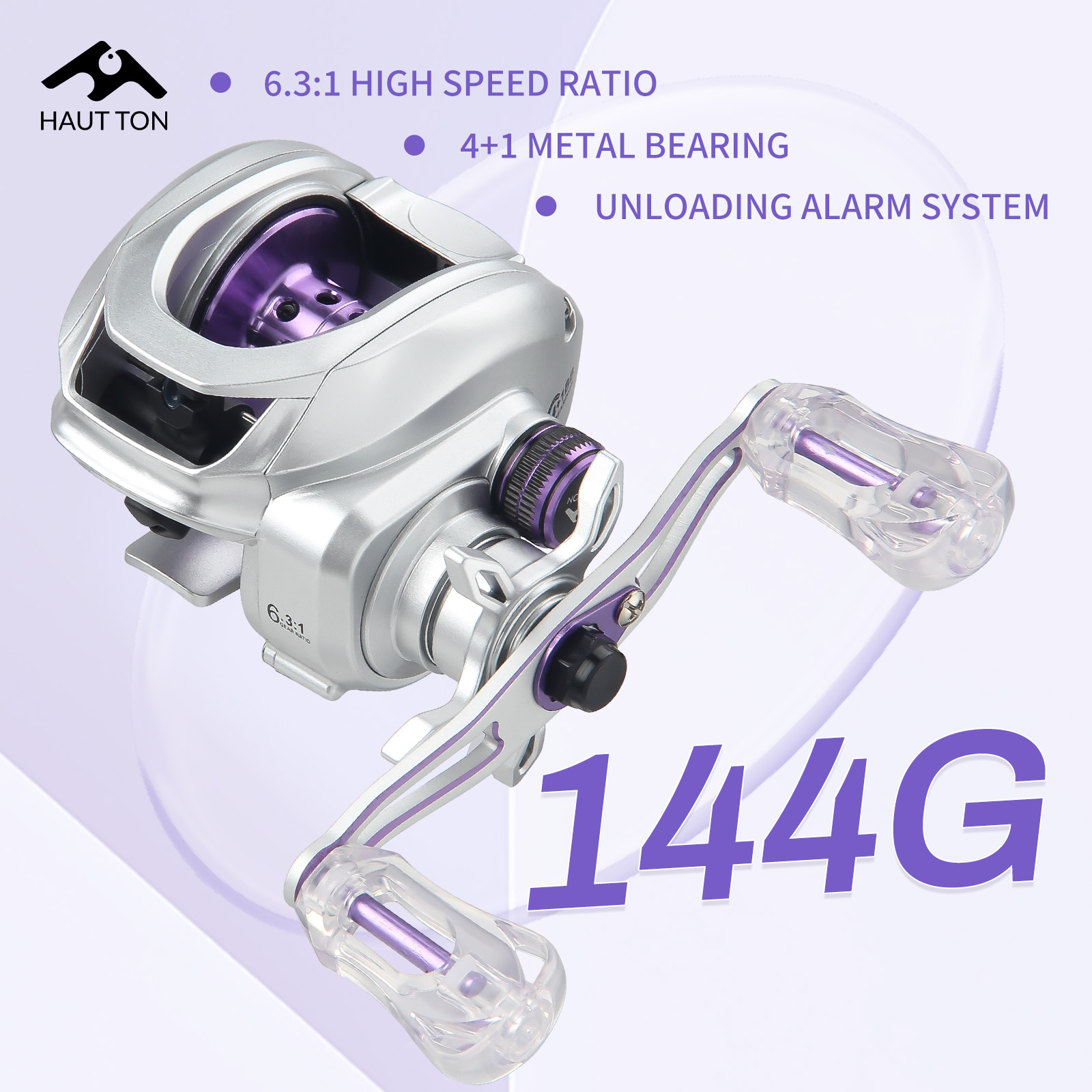 Kastking Reel Zephyr - HAUT TON AP200 144G Lightweight Baitcaster