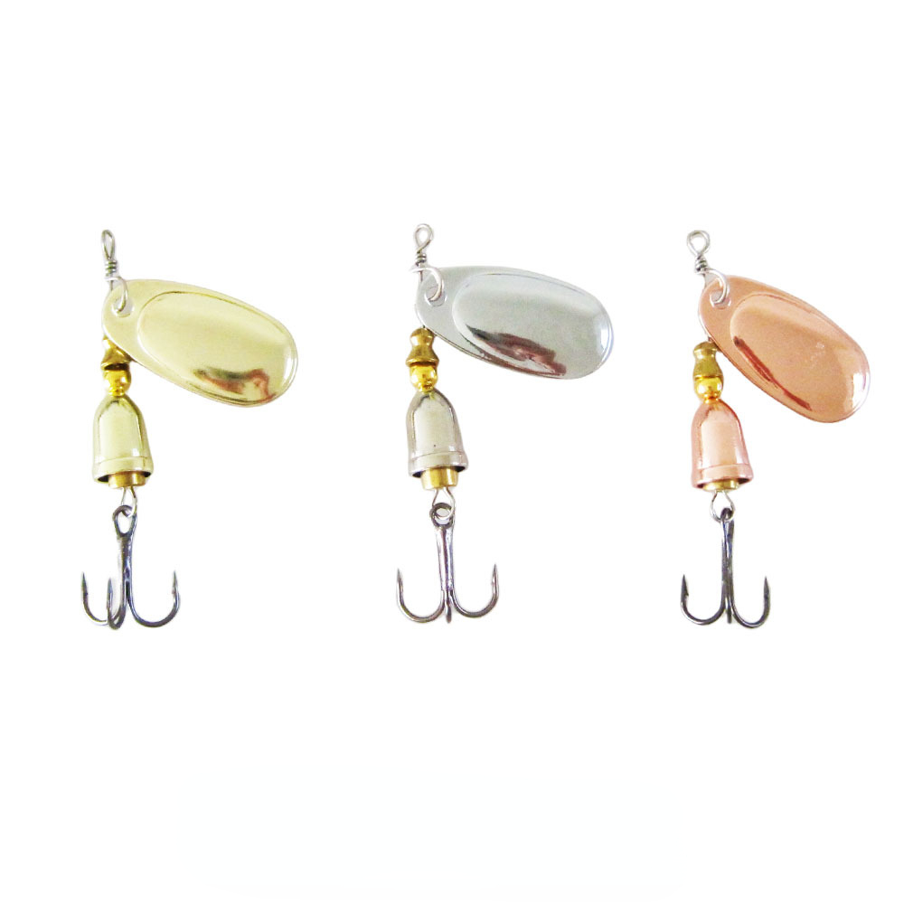 Fishing Lure Blade Bait - Металлическая приманка, латунная жесткая искусственная ложка,