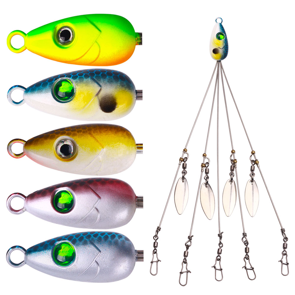 Fishing Lure Blade Bait - Набор приманок Alabama Rig Spinner Bait