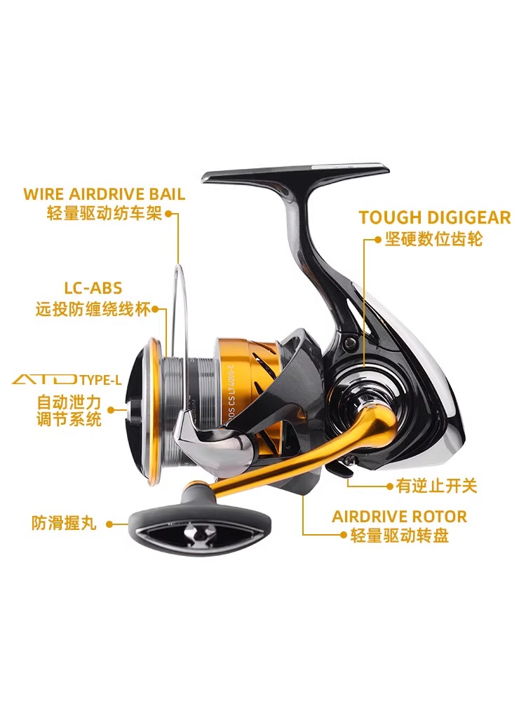 24 DAIWA REVROS CS LT Спиннинг – обзор и цена Kastking Reel Zephyr