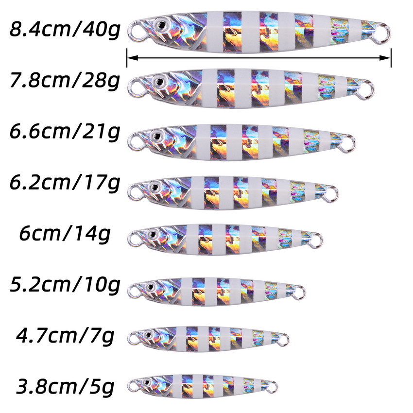 Металлический джиг 7 г, 10 г,  – обзор и цена Fishing Lure Spoon