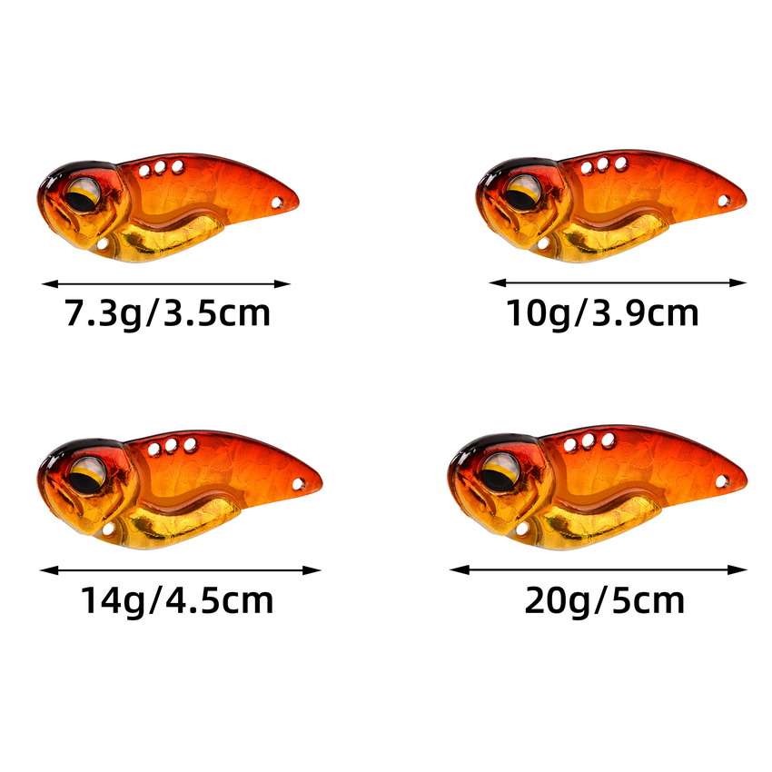 6 шт. металлические рыболовные – обзор и цена Fishing Lure Blade Bait