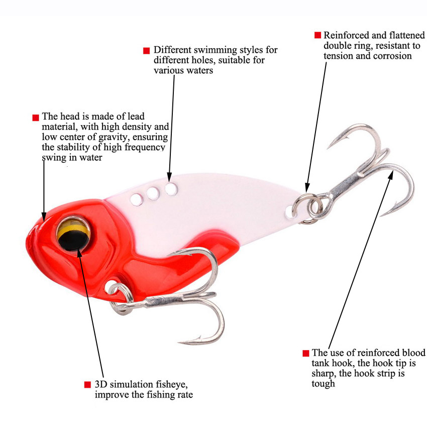6 шт. металлические рыболовные – обзор и цена Fishing Lure Blade Bait