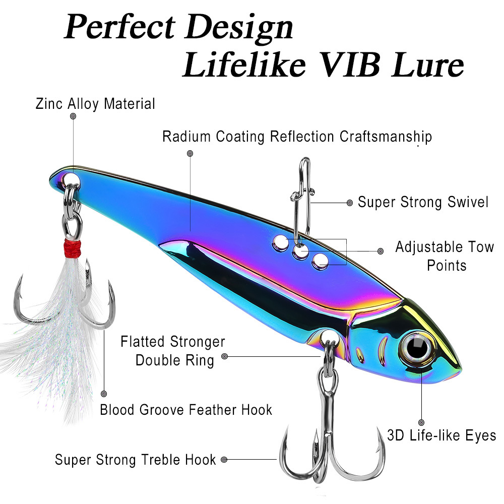 Цветная металлическая приманка – обзор и цена Fishing Lure Spoon