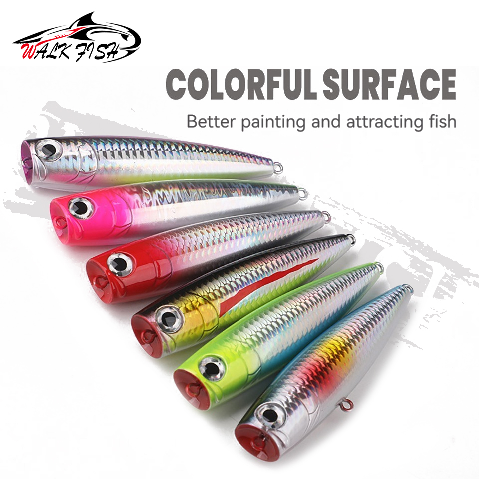 Воблер-поппер WALK FISH, 110 м – обзор и цена Fishing Lure Popper
