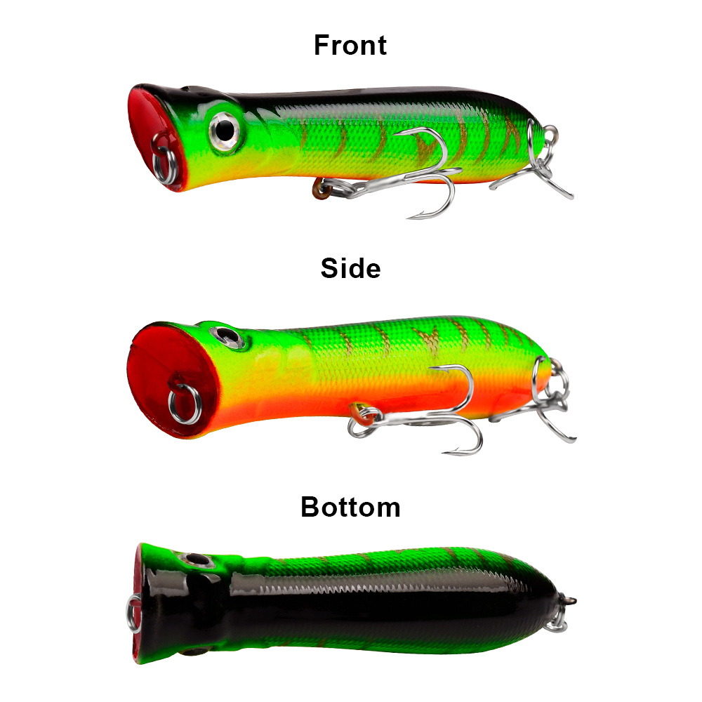 Topwater Поппер для морской ры – обзор и цена Fishing Lure Popper