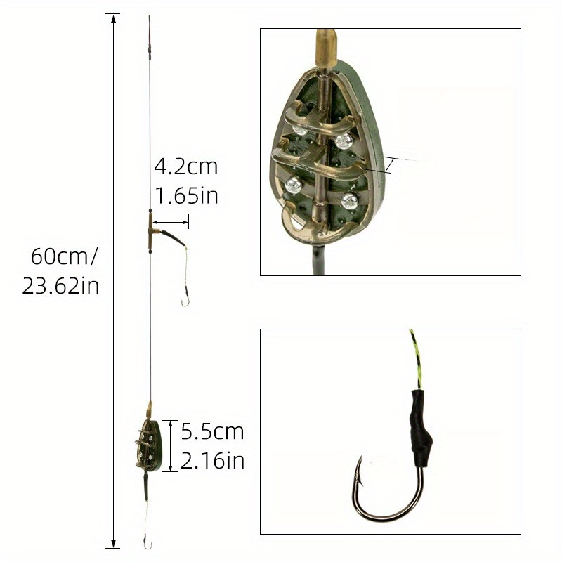 1 шт., комплект кормушки для л – обзор и цена Fishing Lure Making Kit