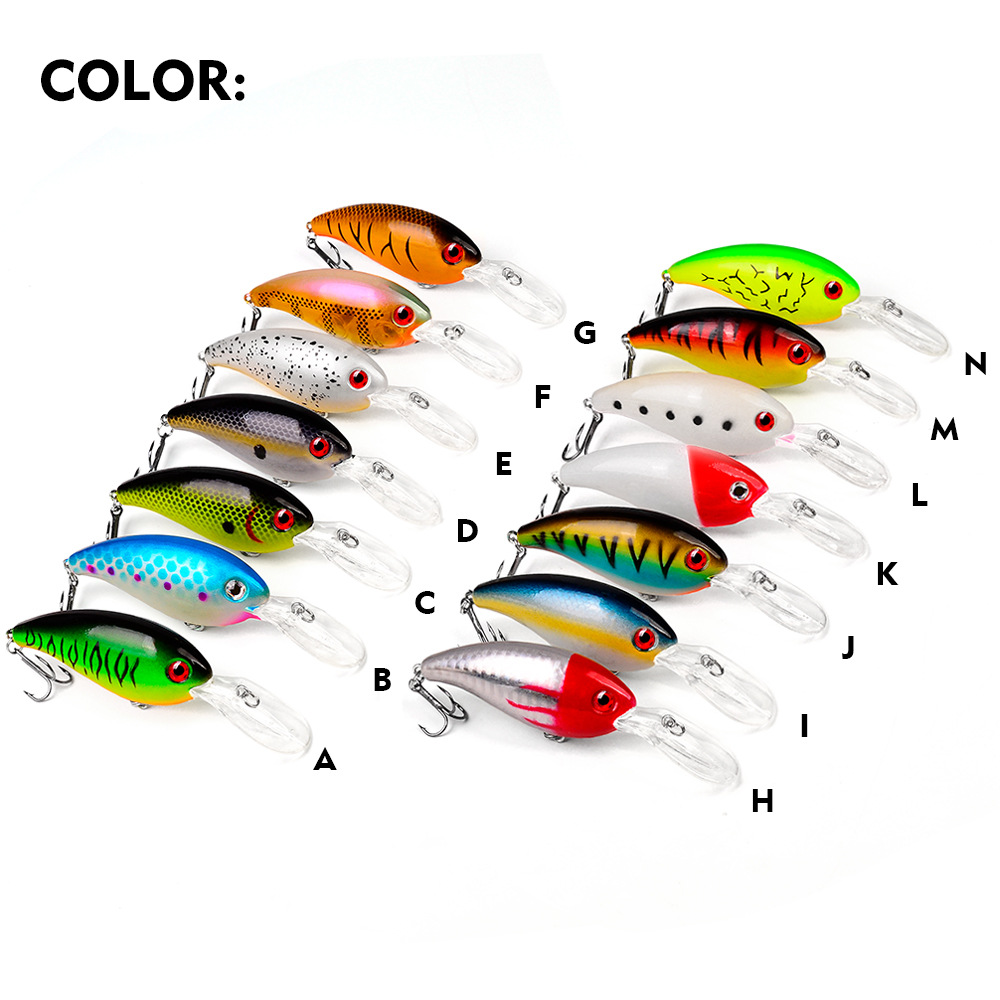 1 шт. кренкбейт, приманки для  – обзор и цена Fishing Lure Crankbait