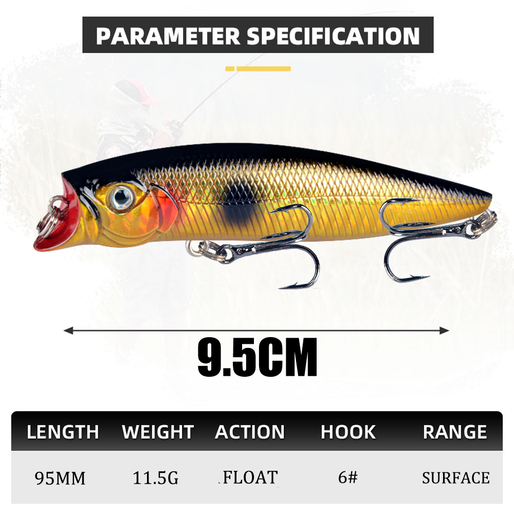 1 шт. рыболовные приманки высо – обзор и цена Fishing Lure Popper