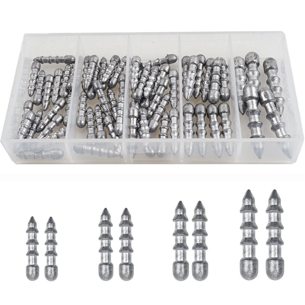 60 шт. грузила для гвоздей, че – обзор и цена Fishing Lure Accessories