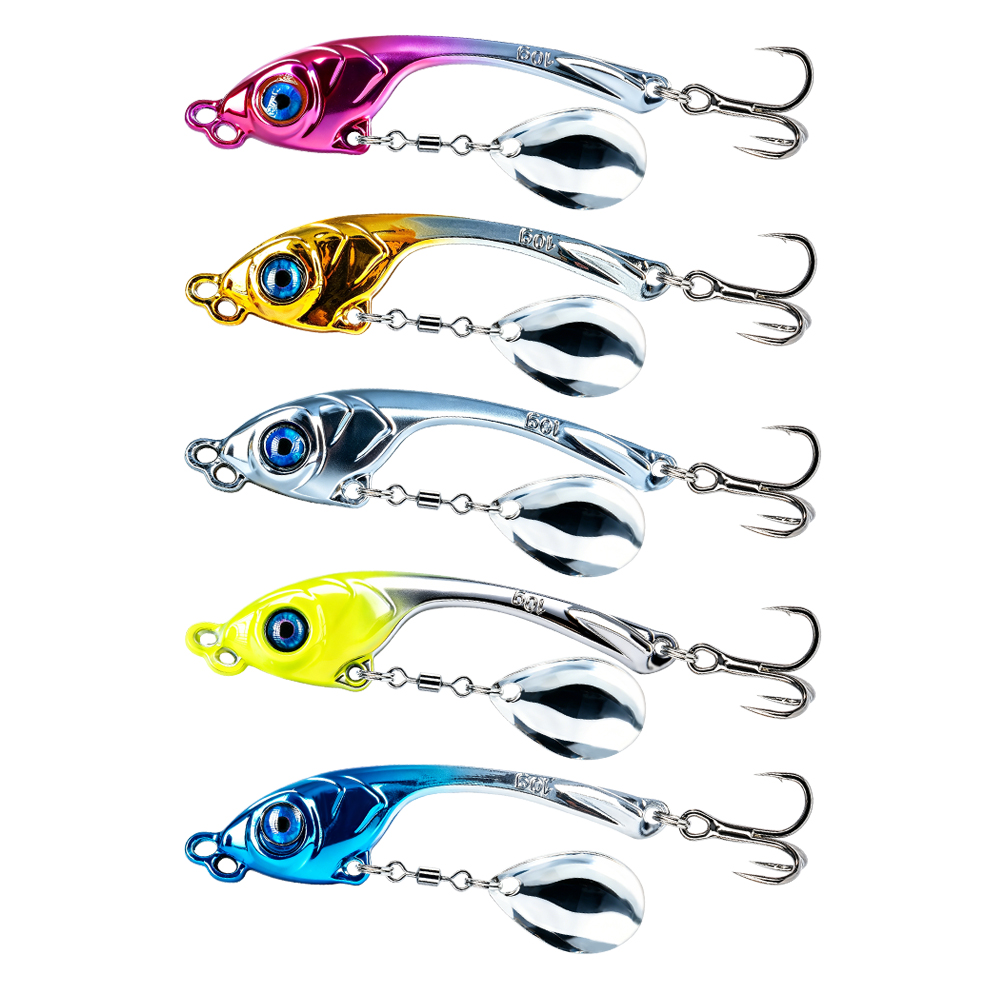 Набор из 10 металлических прим – обзор и цена Fishing Lure Spinnerbait