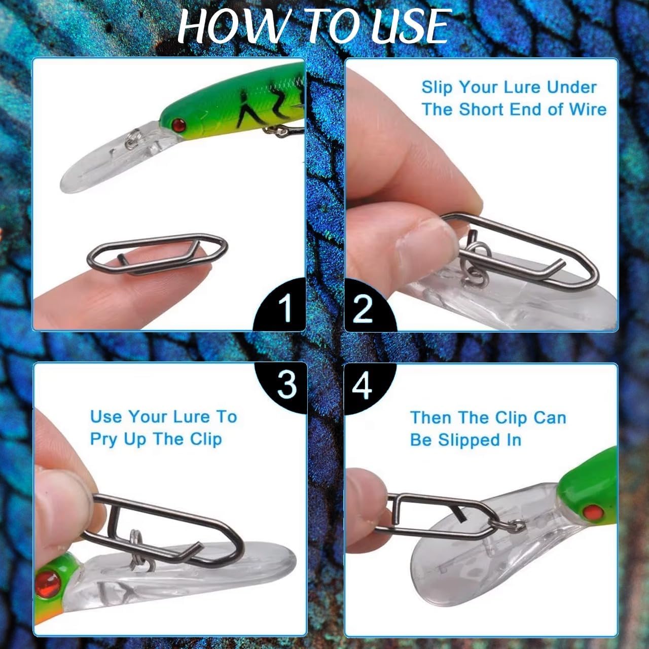Комплект рыболовных застежек 9 – обзор и цена Fishing Lure Making Kit