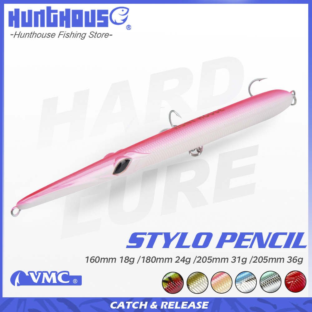 Воблер Hunthouse Stylo 160/180 – обзор и цена Fishing Lure Spoon