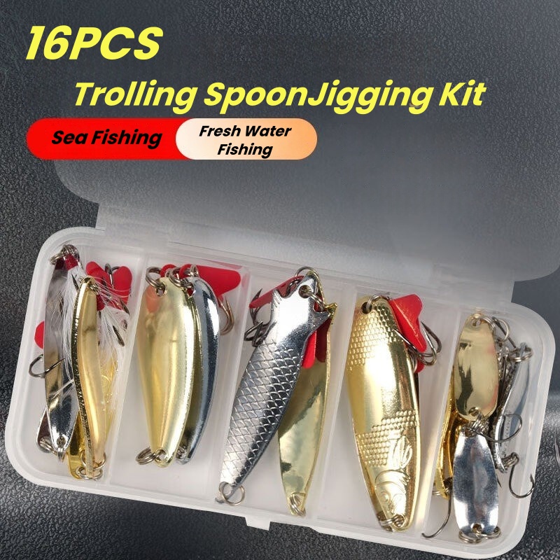 Набор рыболовных приманок, 16  – обзор и цена Fishing Lure Swimbait