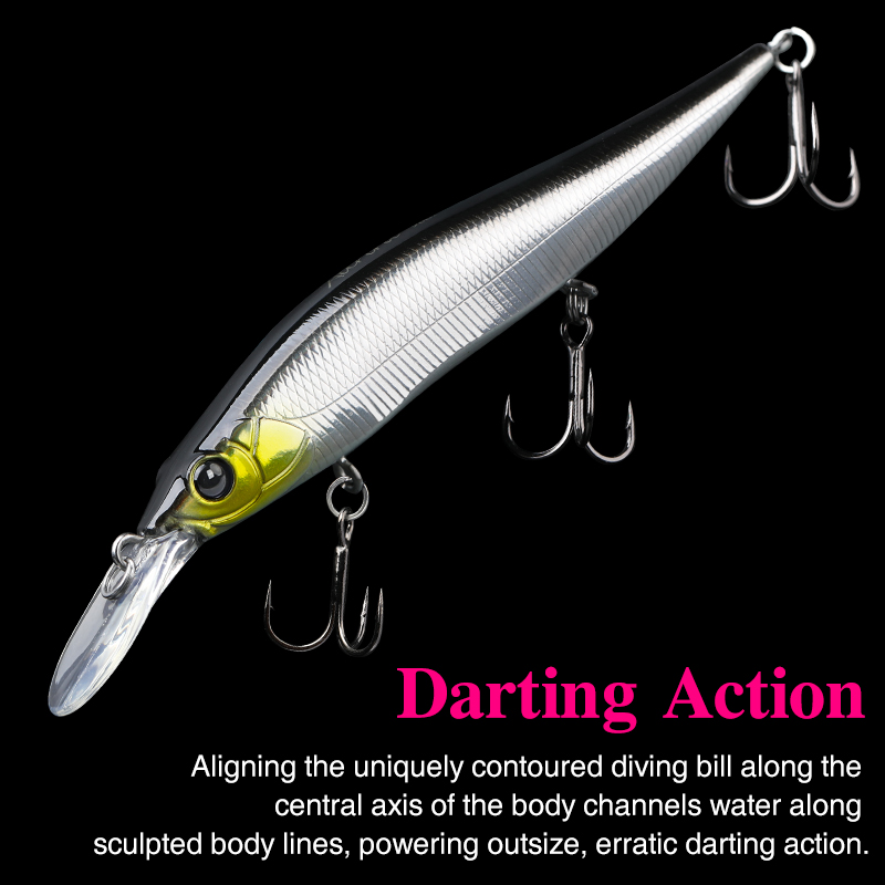 TSURINOYA Подвесная джеркбейт  – обзор и цена Fishing Lure Jerkbait