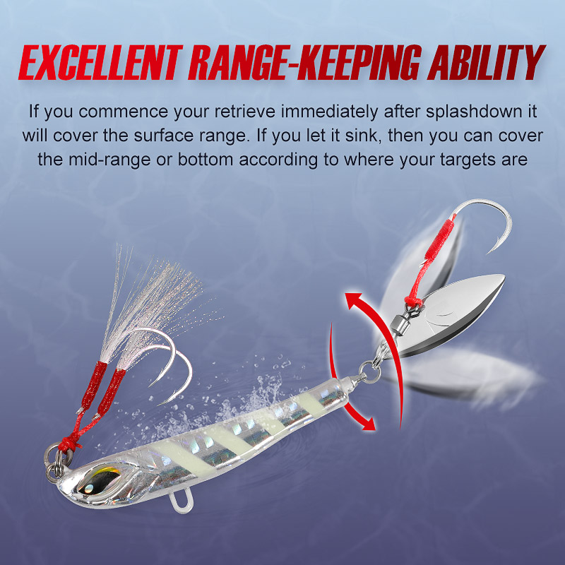 Приманка-блесна Noeby для морс – обзор и цена Fishing Lure Blade Bait