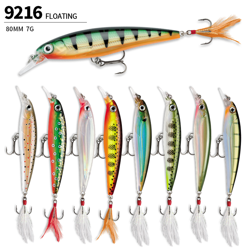 Плавающие рыболовные приманки  – обзор и цена Fishing Lure Jerkbait