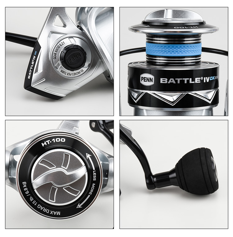 PENN BATTLE BTL IV DX 3000 400 – обзор и цена Penn Reel Battle