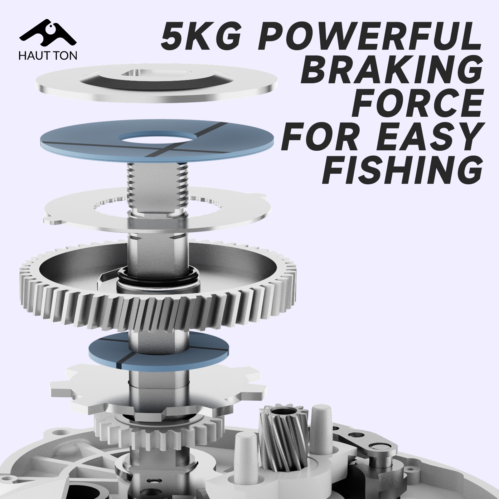 HAUT TON AP200 144G Lightweigh – обзор и цена Kastking Reel Zephyr