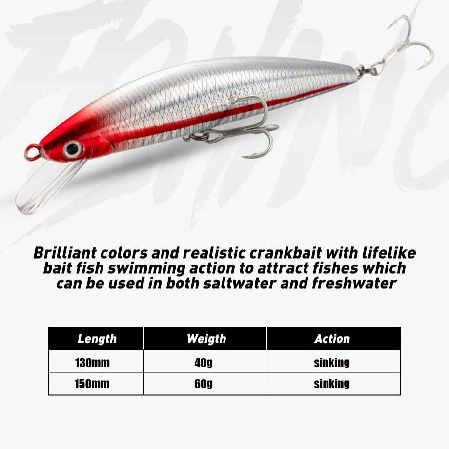 Рыболовная приманка Minnow,13  – обзор и цена Fishing Lure Jerkbait