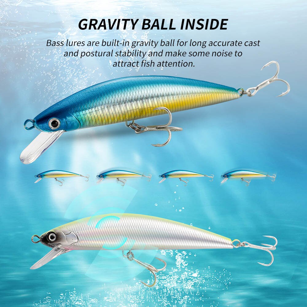 Рыболовная приманка Minnow,13  – обзор и цена Fishing Lure Jerkbait