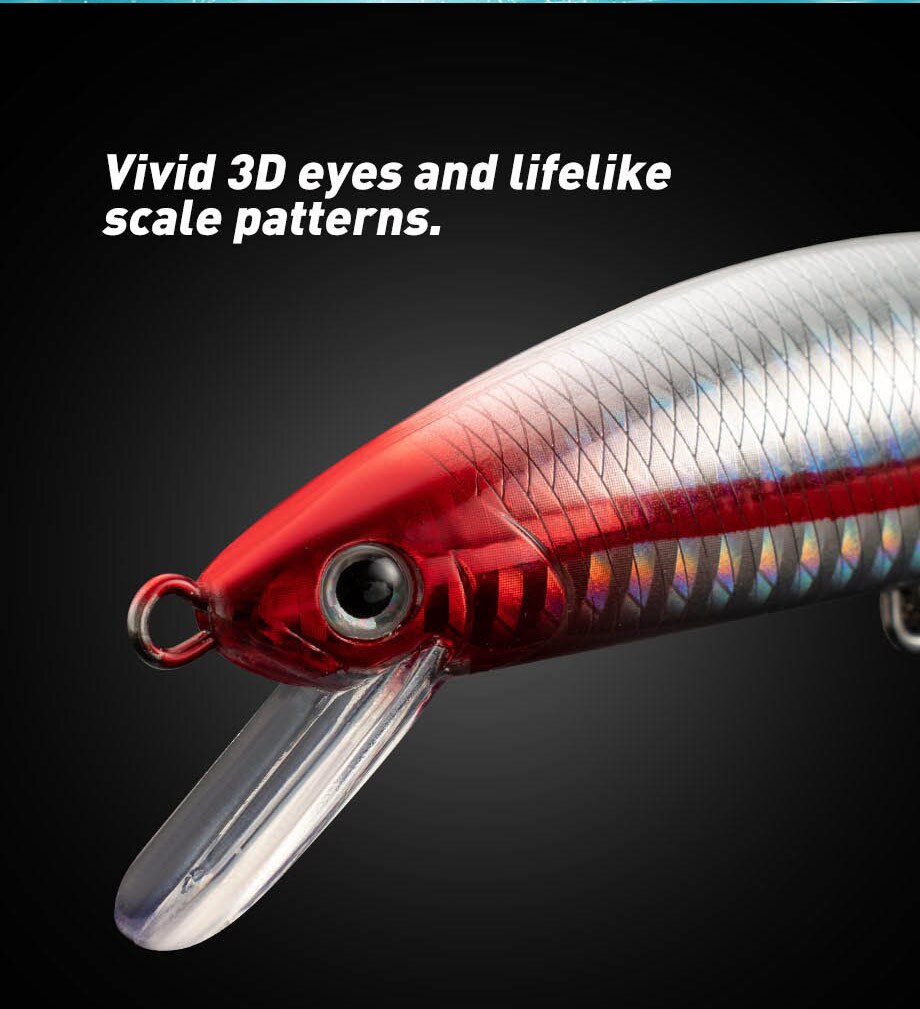 Рыболовная приманка Minnow,13  – обзор и цена Fishing Lure Jerkbait