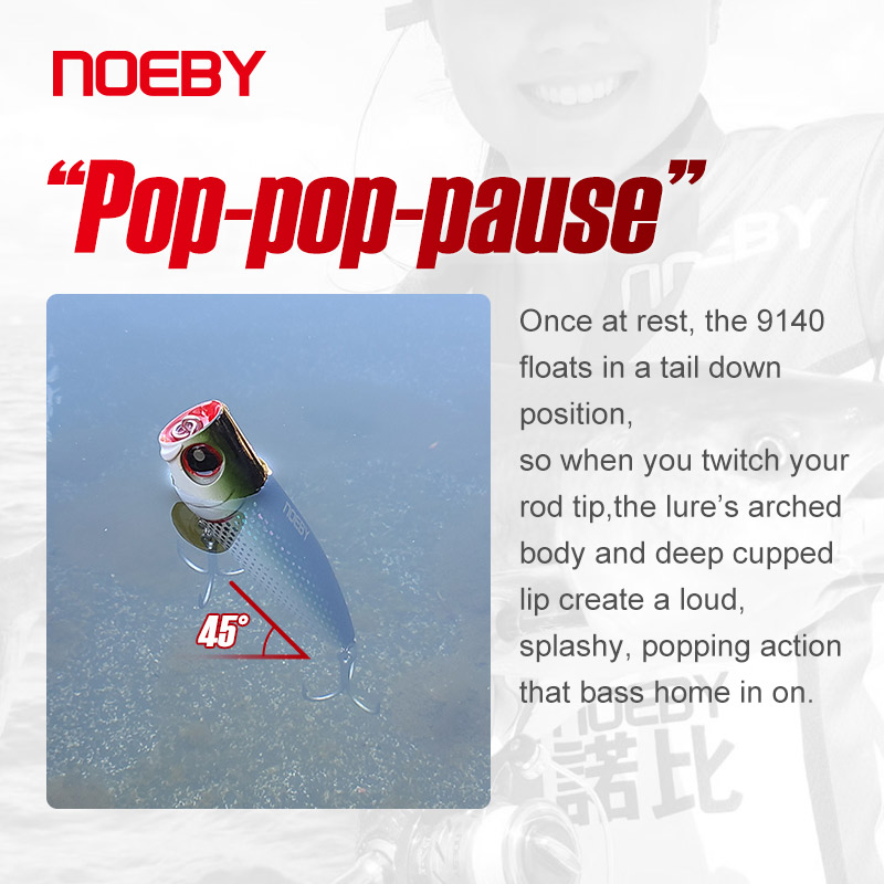 Noeby 105 мм 24 г приманки для – обзор и цена Fishing Lure Popper