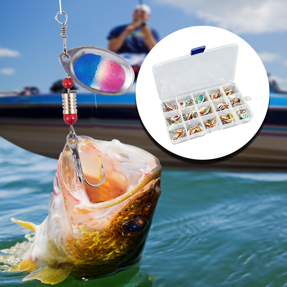 30 шт. металлических вращающих – обзор и цена Fishing Lure Spoon