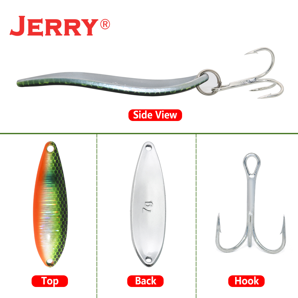 Jerry JD искусственный Колеблю – обзор и цена Fishing Lure Spinnerbait