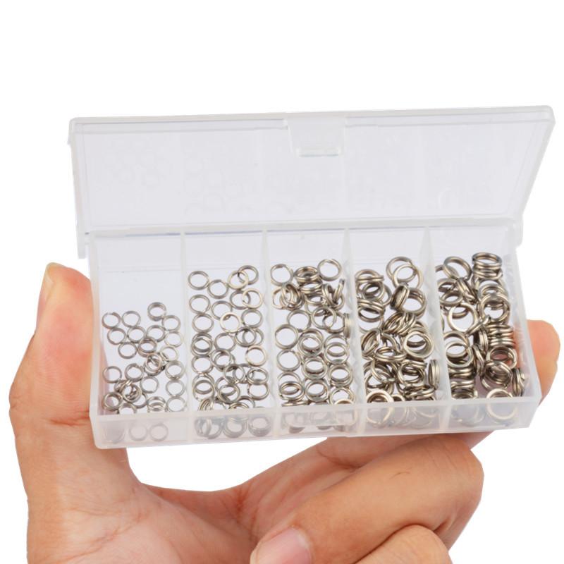 200 шт. разъемных колец из выс – обзор и цена Fishing Lure Accessories