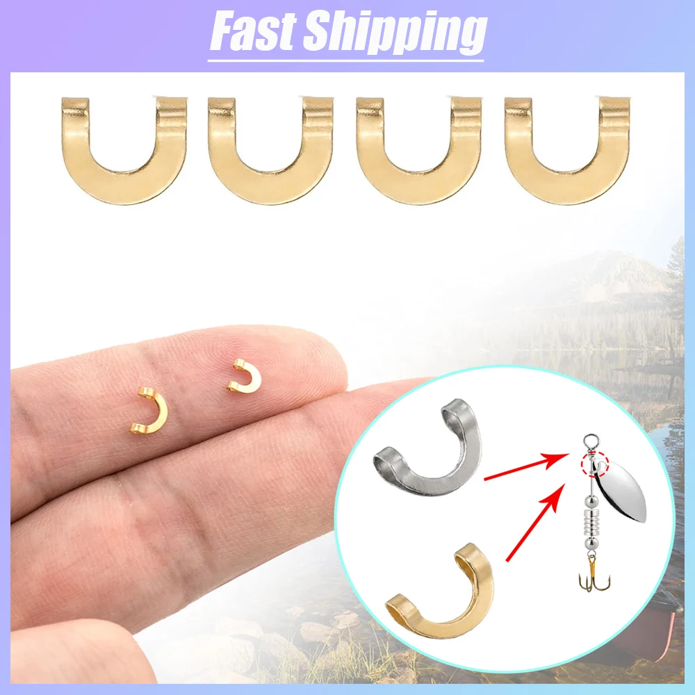 100 шт., U-образные фиксирован – обзор и цена Fishing Lure Spinnerbait