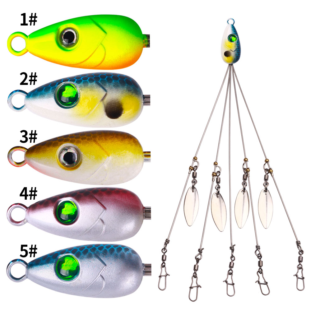 Набор приманок Alabama Rig Spi – обзор и цена Fishing Lure Blade Bait