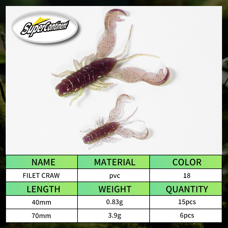 Суперконтинентальная приманка  – обзор и цена Fishing Lure Soft Plastic