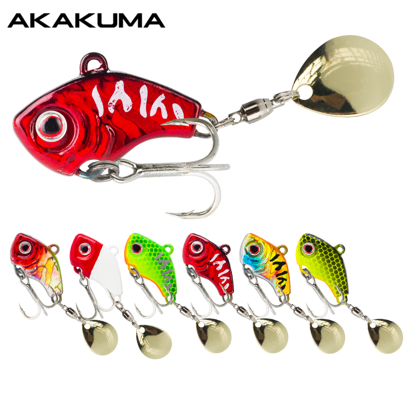 Набор из 6 вращающихся металли – обзор и цена Fishing Lure Spinnerbait