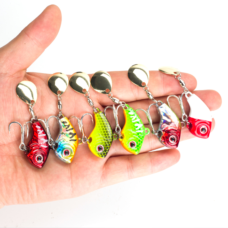 Набор из 6 вращающихся металли – обзор и цена Fishing Lure Spinnerbait
